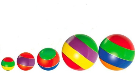 Купить Мячи резиновые (комплект из 5 мячей различного диаметра) в Гусеве 