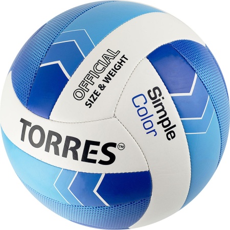 Купить Мяч волейбольный Torres Simple Color любительский р.5 в Гусеве 